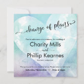 Hart Kleurrijke Uitgestelde Bruiloft Verandering v (Voorkant)