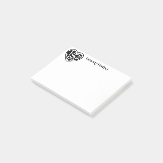 Hart Koe Post-it® Notes (Schuin)