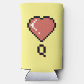 Hart koningin zwarte omtrek (Achterkant)