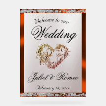 Hart, Koper Ribbon & Sparkle Welkom