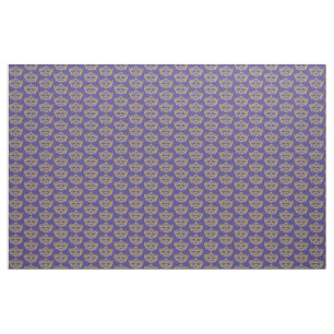 Hart Kroon Tiara stof herhalen patroon iris bind