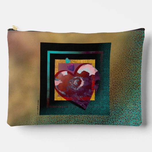 Hart Kunst Romantische Cadeautas  Etui (Voorkant)