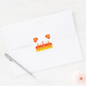 Hart-Landschap Sticker (Envelop)