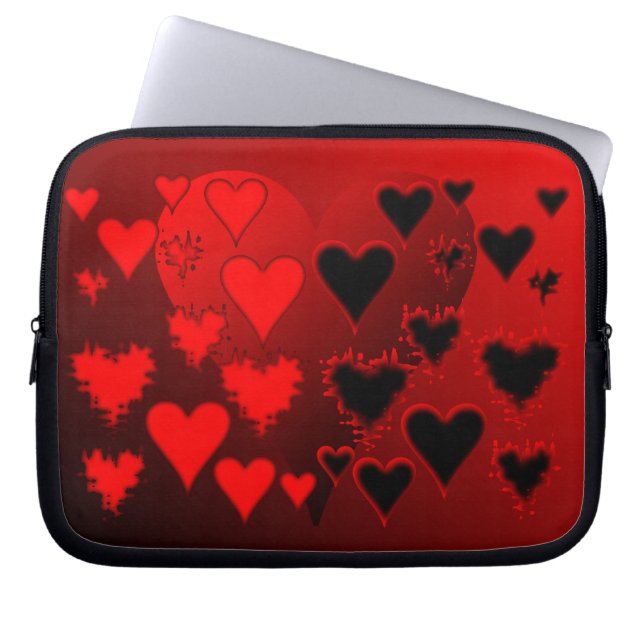hart laptop sleeve (Voorkant)
