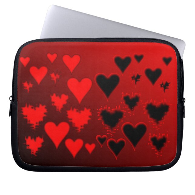 hart laptop sleeve (Voorkant)