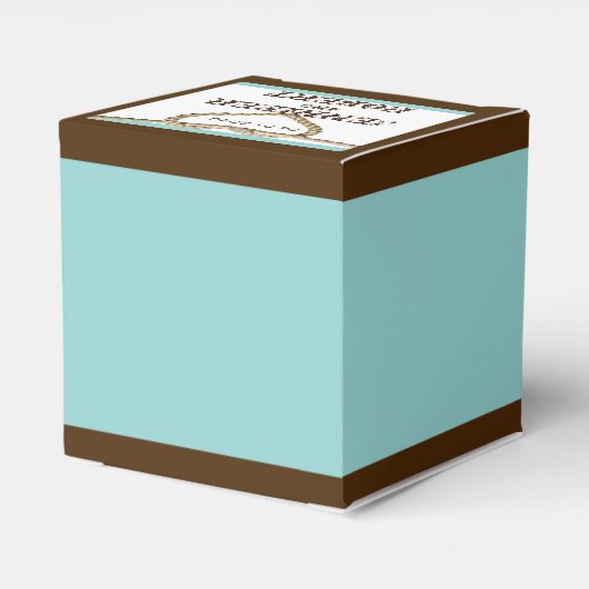 Hart Liefde Knoop Western Bruiloft Favor Box Bedankdoosjes (Achterkant)