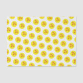 Hart Liefde Ogen Emoji Patroon Tissuepapier (Voorkant)