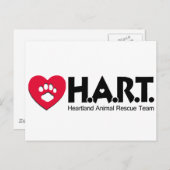 HART-Logo Briefkaart (Voorkant / Achterkant)