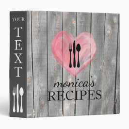 Hart Love Grey Wood Recipe Cooking  1 1/2" Multomap