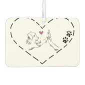 Hart Luchtverfrisser (Achterkant)