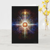 Hart Mandala 2013 Kaart (Gele Bloem)