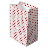 hart medium cadeauzakje (Achterkant Gekanteld)