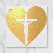 Hart met Christus Bedankjes Labels (Voorkant)