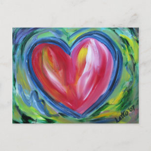 Hart met Hope Briefkaart
