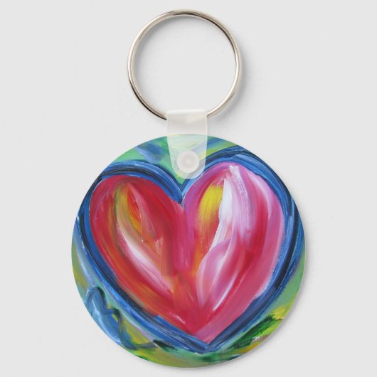 Hart met Hope Sleutelhanger (Voorkant)