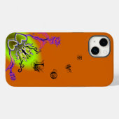 Hart met ventilator en vlinder Case-Mate iPhone case (Achterkant (horizontaal))