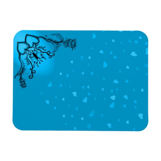 Hart met ventilator en vlinder magneet (Horizontaal)