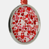 hart metalen ornament (Rechts)