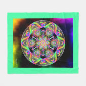 Hart Mind Fleece Deken (Voorkant (Horizontaal))