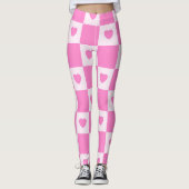 Hart Modern Pink Love Collectie Leggings (Voorkant)