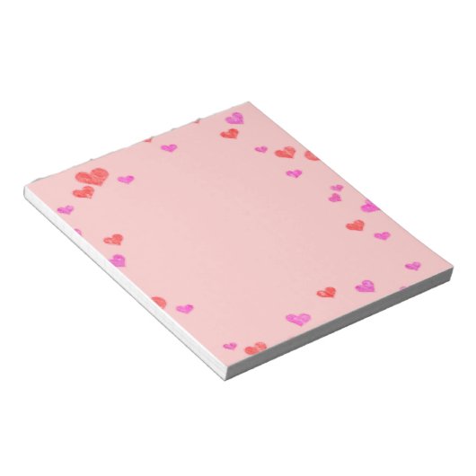 hart notitieblok (Schuin)