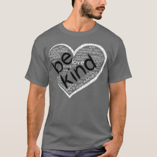 Hart om te zijn Spread Kindness Anti Bullying Sina T-shirt