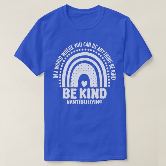 Hart om te zijn Spread Kindness Anti Bullying Sina T-shirt (Design voorkant)