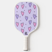 Hart Ontwerp Pickle Ball Paddle (Achterkant)