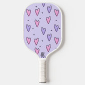 Hart Ontwerp Pickle Ball Paddle (Voorkant)