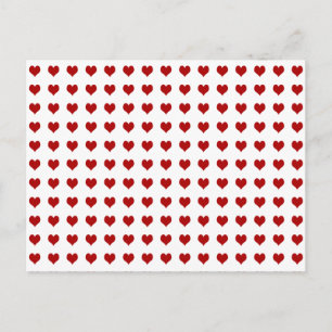 Hart op dag van de valentijn feestdagenkaart