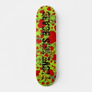 HART Patroon ART. 5 + jouw tekst groene spier Skateboard