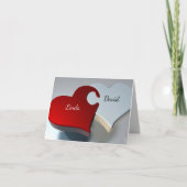 Hart Perfecte Pas Puzzle Kaart (Voorkant)