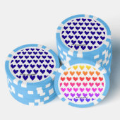 hart poker chips (Opstapeling)
