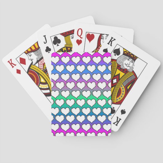 hart pokerkaarten (Achterkant)