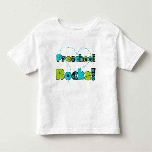 Hart Preschool Rocks Tshirts en Gifts (Voorkant)