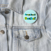 Hart Preschool Rocks Tshirts en Gifts Ronde Button 5,7 Cm (In situ)