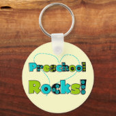 Hart Preschool Rocks Tshirts en Gifts Sleutelhanger (Voorkant)
