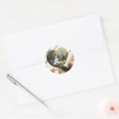 Hart Puzzel Romantische Sticker (Envelop)