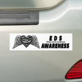 Hart/ringen... EDS Bumpersticker (Op auto)