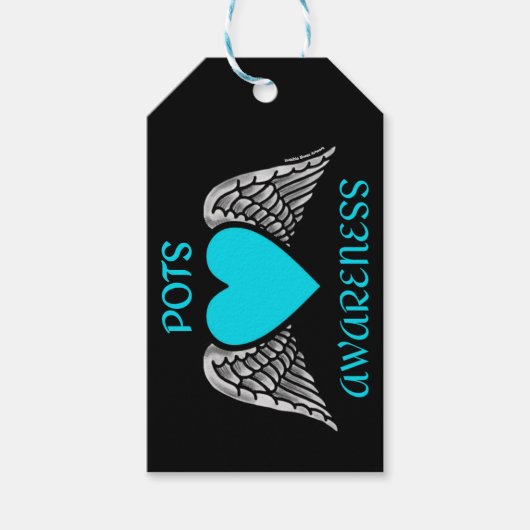 Hart/ringen... POTS Cadeaulabel (Voorkant)