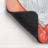 Hart Romance Mousepad- Sjabloon Muismat (Hoek)