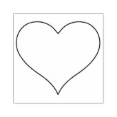 hart rubberstempel (Afrduk)