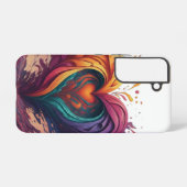 hart samsung galaxy hoesje (Achterkant horizontaal)