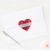 Hart Save the Date Sticker — Roos (Envelop)