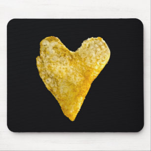Hart Shaped Potato Chip Muismat