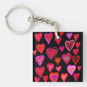 hart sleutelhanger