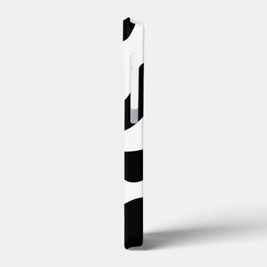 Hart smelten in zwart en wit Case-Mate iPhone case (Achterkant / Links)