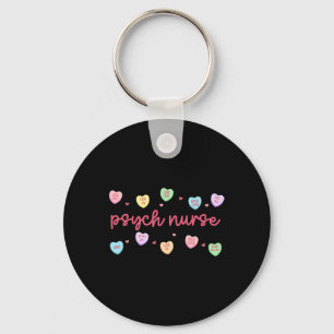Hart Snoep Psych Verpleegster Psychiatrie Geesteli Sleutelhanger
