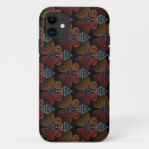 HART-spiraalpatroon iPhone 11 Hoesje