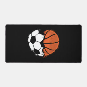 Hart Sport Voetbal Basketbal Bal Liefhebber Valent Bureaumat